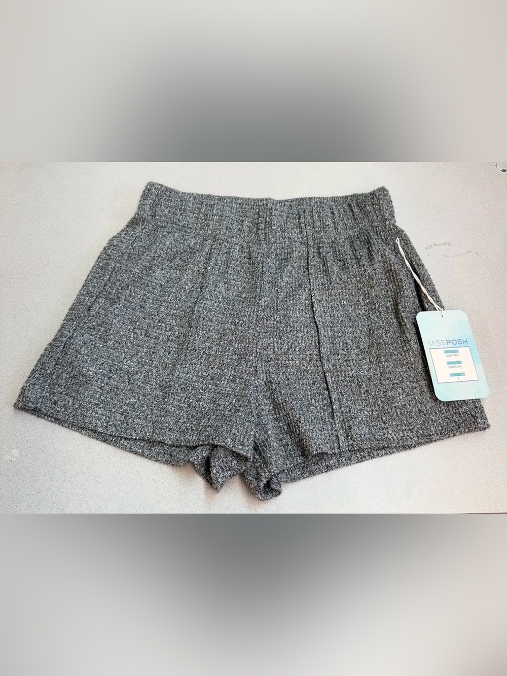Miss Posh Charcoal Gray Shorts
